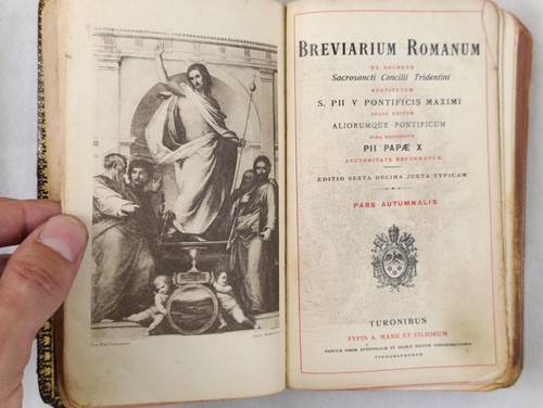 Breviarium romanum latin - breviarium,