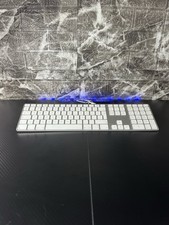 Apple Aluminum USB Wired Keyboard, QWERTY, A1243, Working, Good Condition