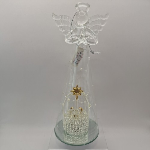 Light glass angel christmas - light,