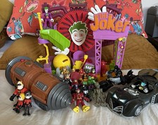 Imaginext Batman/Joker, Marvel, Incredibles, Tech Dino Sets And Character Bundle