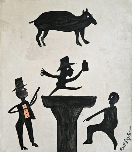 Bill traylor signed outsider - bill,