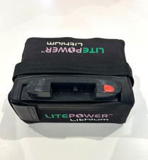 Motocaddy LitePower Universal Lithium Golf Trolley Battery & Charger LiFeP04