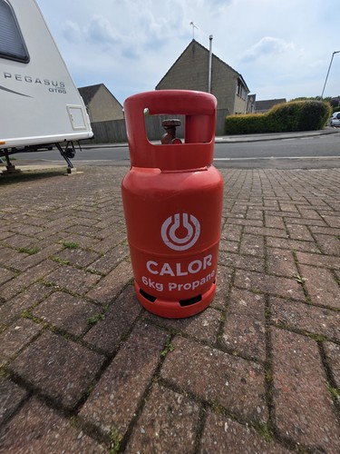 6kg calor propane bottle empty - calor,
