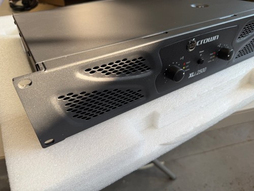 Crown xli 2500 power amplifier - crown,