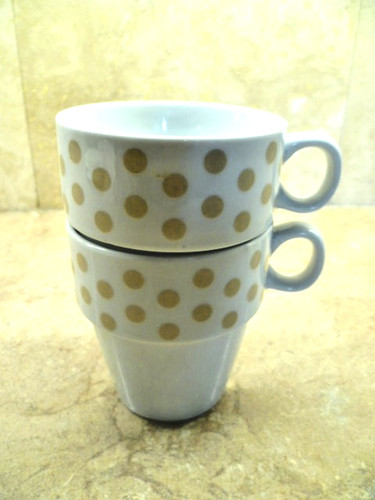 Space saving stacking white - space,