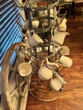 Vintage French Bottle Drying