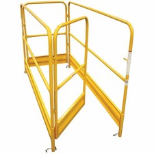 Guardrail With Gates for
