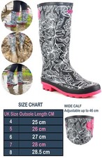 Womens Extra Wide Calf 46cm