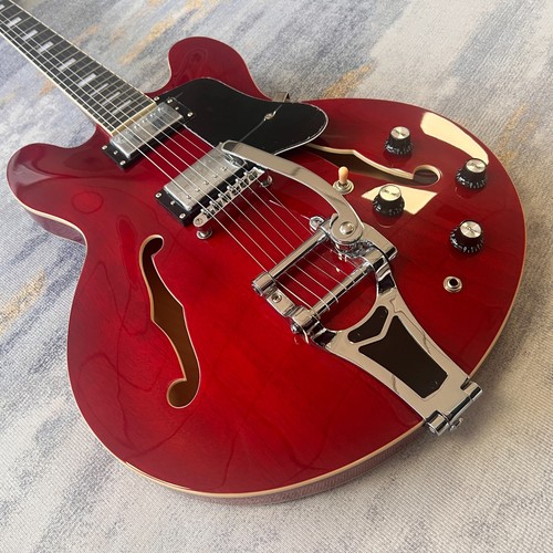 Red semi hollow - red, electric