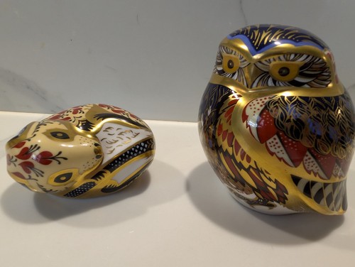Royal crown derby owl - royal,