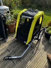 Halfords double bike trailer - halfords,