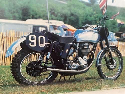 Bsa gold star scrambler - star,