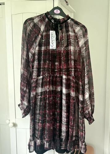 George dark tartan checked - george,