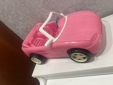 Vintage barbie convertible car