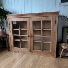 Victorian Glazed Wall Cabinet
