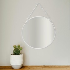 GreyZouq Metal Round Mirror 25