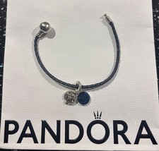 Pandora Moments Blue Braided