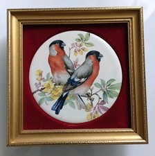Staffordshire Fine Ceramics Framed Hand-made English Ceramic Miniature