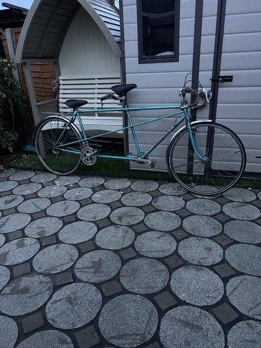 Vintage peugeot tandem - vintage,