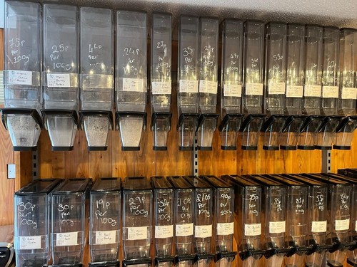 Zero waste display - zero, wall