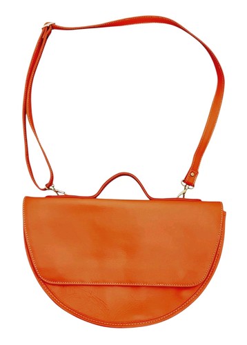 Lambada genuine orange leather - lambada,