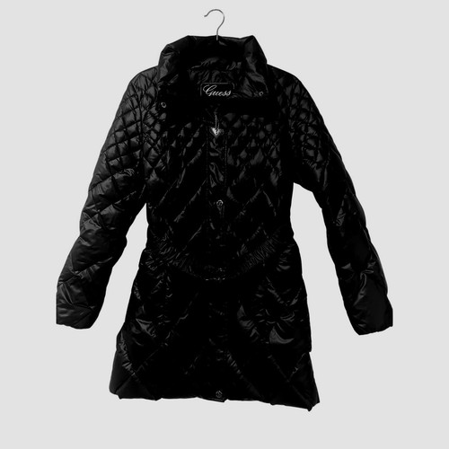 Guess down quilted black - guess,
