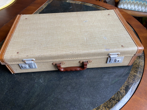Vintage suitcase motor picnic - vintage,