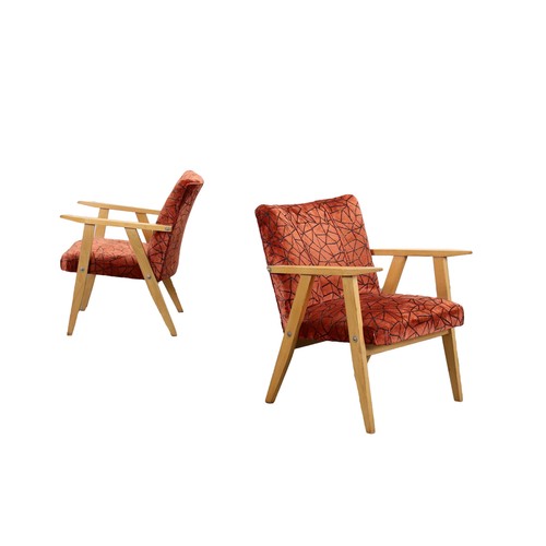 Pair vintage armchairs - pair,