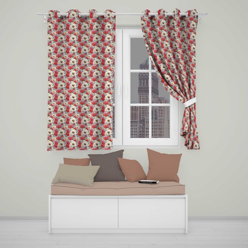 Blackout eyelet curtains - eyelet,