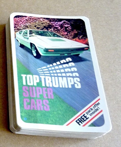 Top trumps super cars - top,