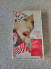 KYLIE MINOGUE FEVER LIVE IN CONCERT MANCHESTER VIDEO EXTRAS VHS 2002