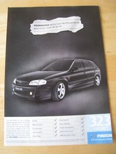 GORGEOUS SPORTY TYPE NEW MAZDA 323 SPORT CAR 1999 ADVERT A4 FILE 27