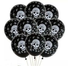 Pirate x10 balloons birthday - x10,