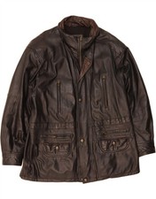 WOODLAND Mens Leather Jacket