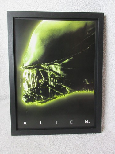 Framed alien poster - framed, a3