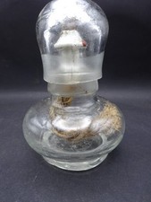 Early 1900s glass spirit burner