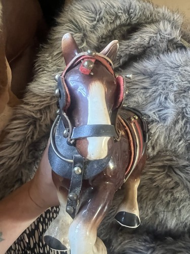 Vintage shire horse - horse, figurine