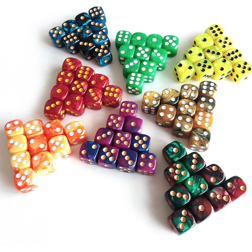Dice set 10 polyhedral - d6,