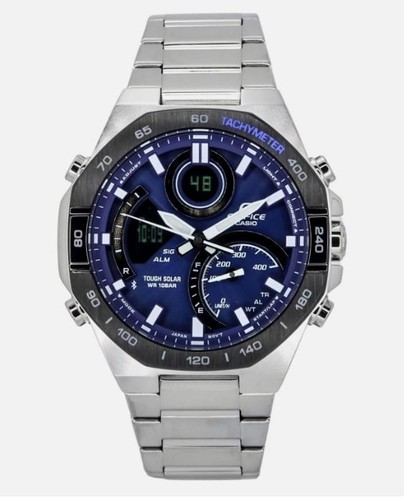 Casio edifice blue dial sports - edifice,