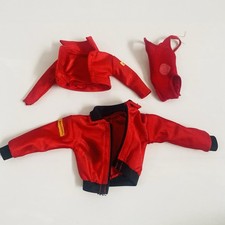 Vintage Fashion Doll clothes for Barbie Baywatch jacket coat swim suit 90s