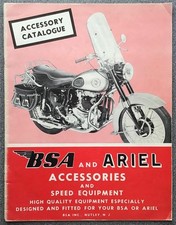 BSA Accessories & Speed