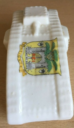 Ww1 crested ceramic tank - ceramic,