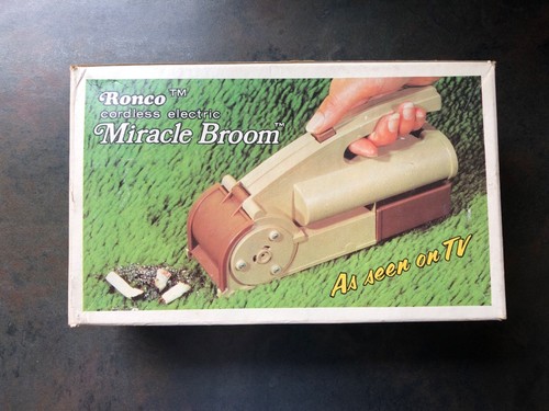 Vintage ronco miracle broom - ronco,