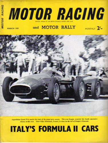 Motor racing 1957 harry - ,