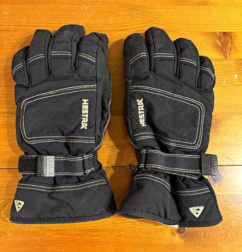 Hestra black winter - black, lined