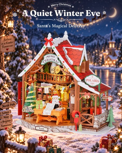 Rolife diy christmas - 1:18,