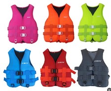 New Life Jackets Vest Kid Adult Ski Kayak Buoyancy Swim Watersport Aid Sailing +