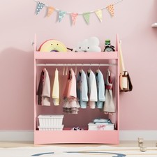 Kids Wardrobe Clothes Hanging
