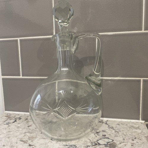 Victorian antique cut glass - cut,