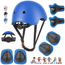Cool Kids Bike Helmet and Knee